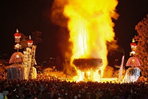 Nozawa fire festival